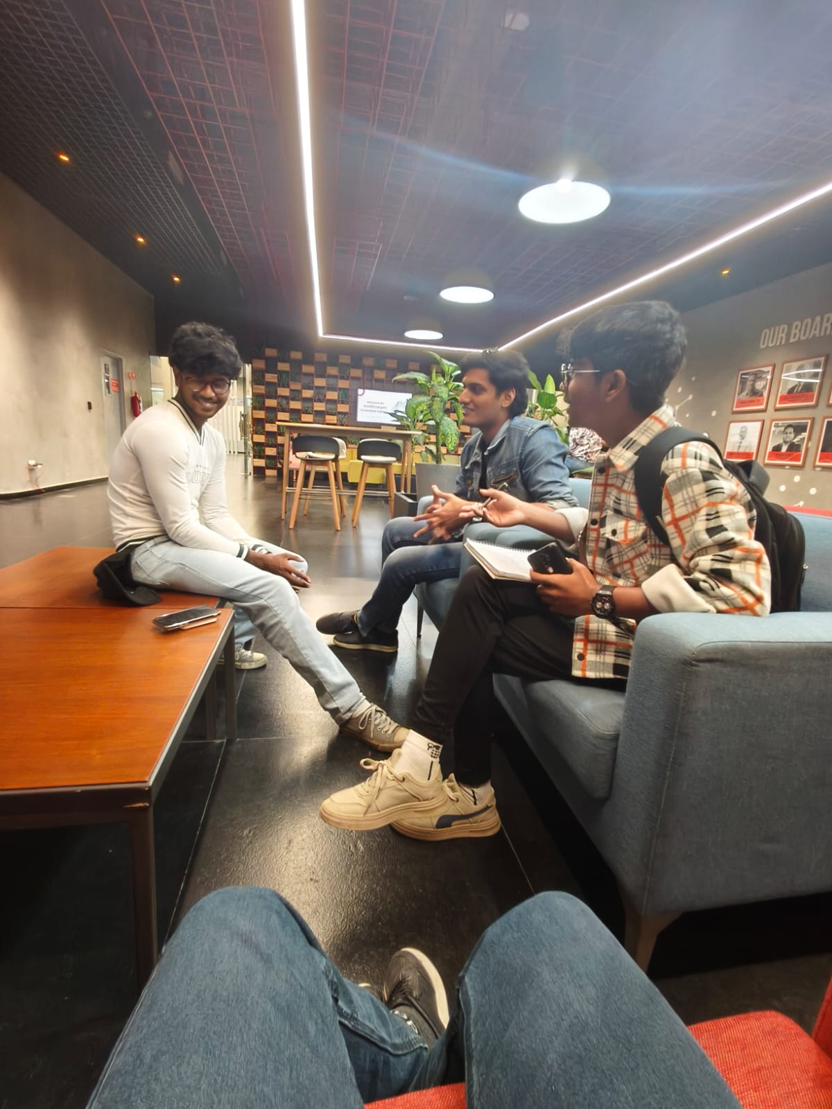 Naman Panchal at a workshop